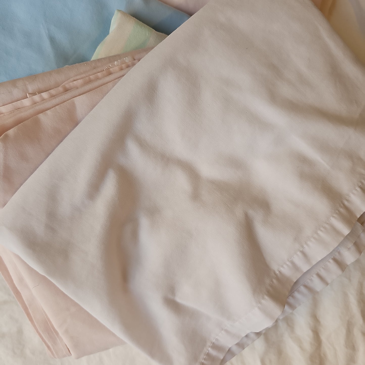 Vintage Cotton Cot Sheets