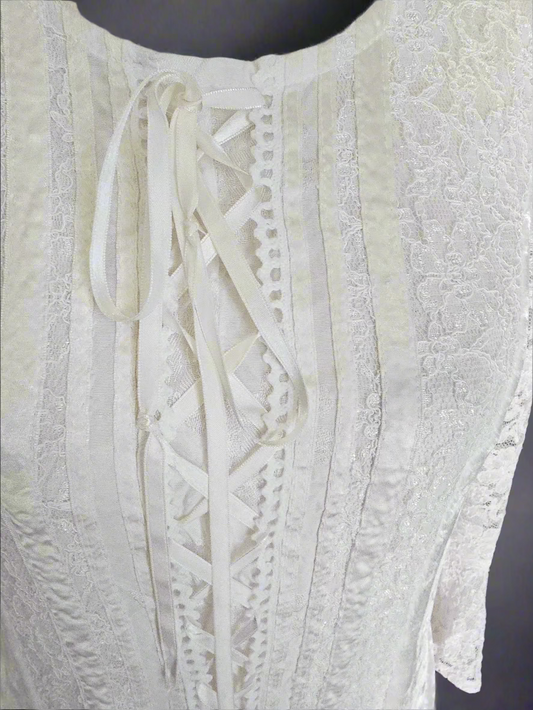 Karmen Vintage Velvet & Lace Gypsy Dress