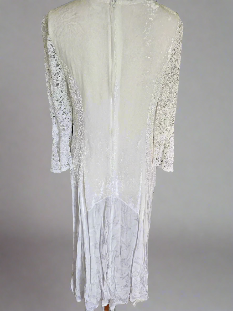 Karmen Vintage Velvet & Lace Gypsy Dress