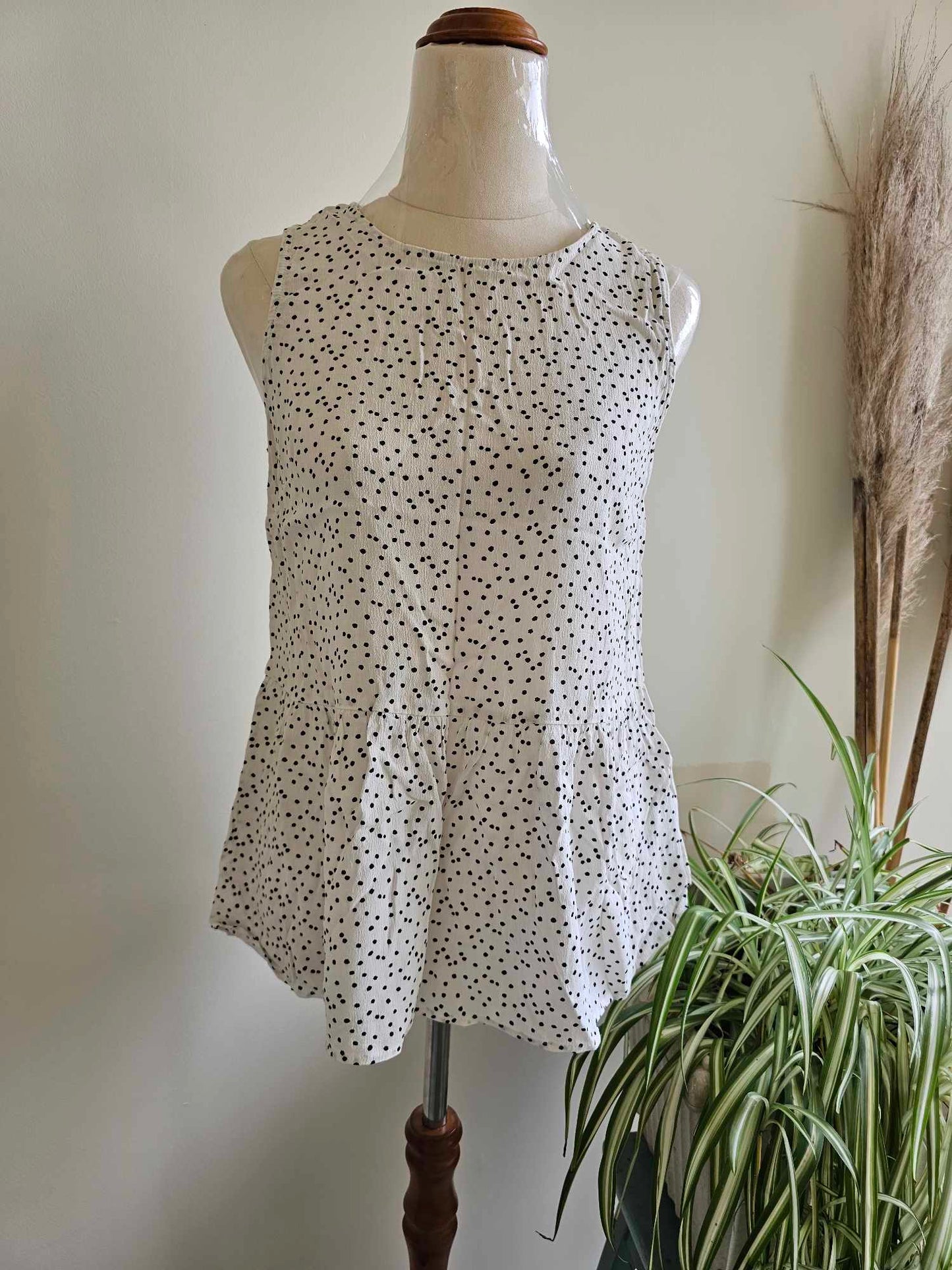 Tu Woman Polka Dot Top