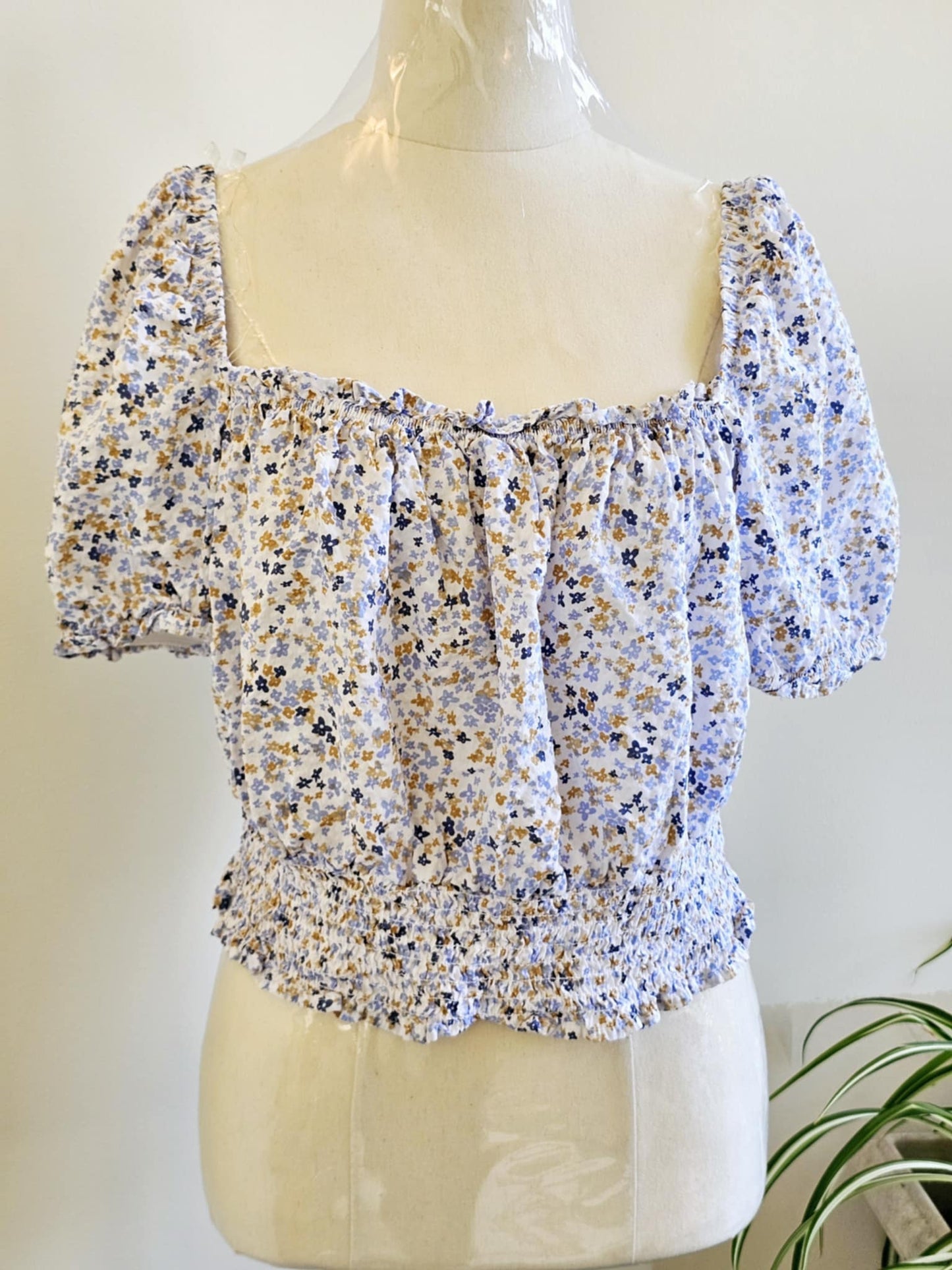 H&H Boho Floral Crop Top
