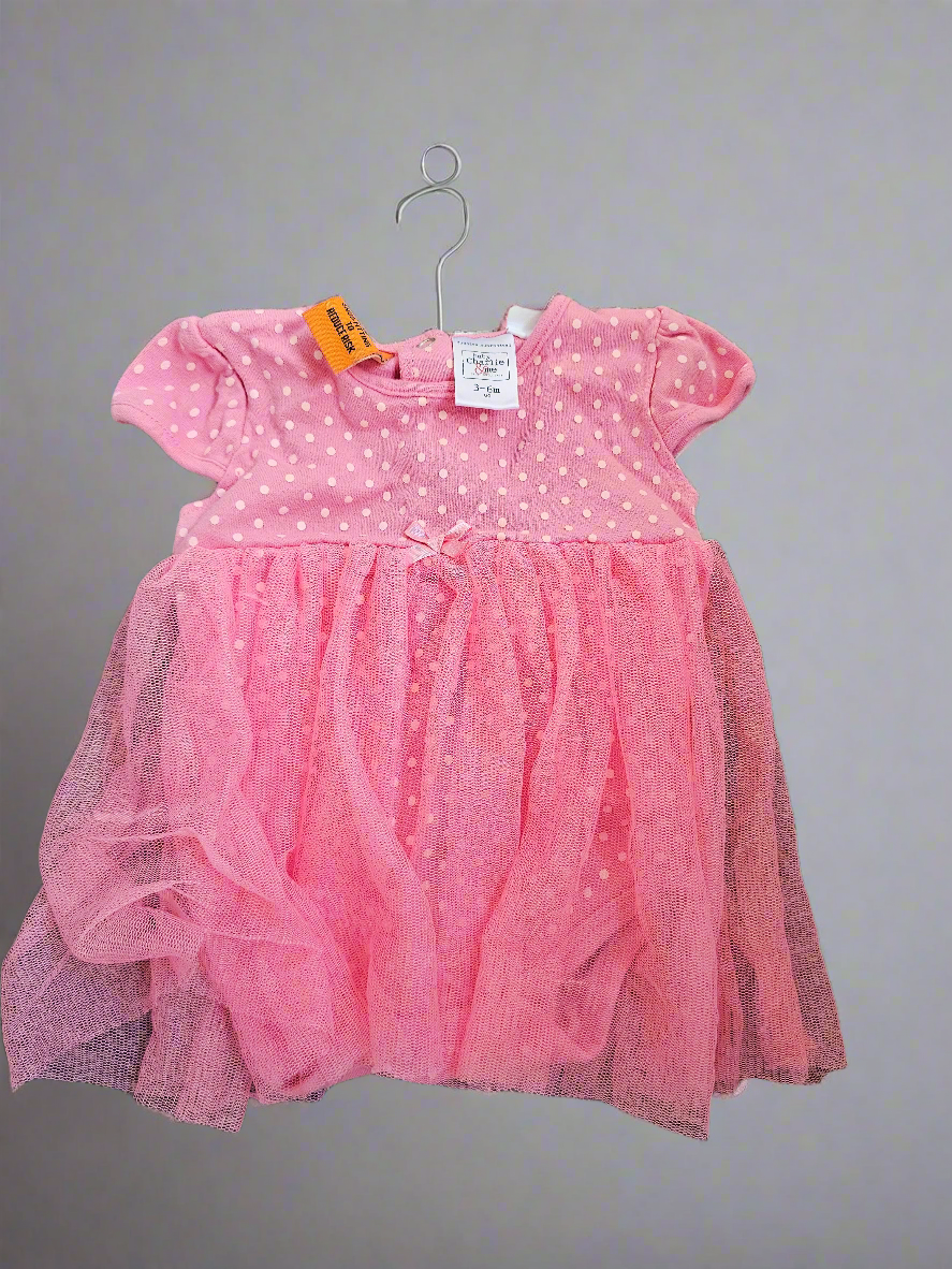 Baby Charlie & Me Baby grow with tulle