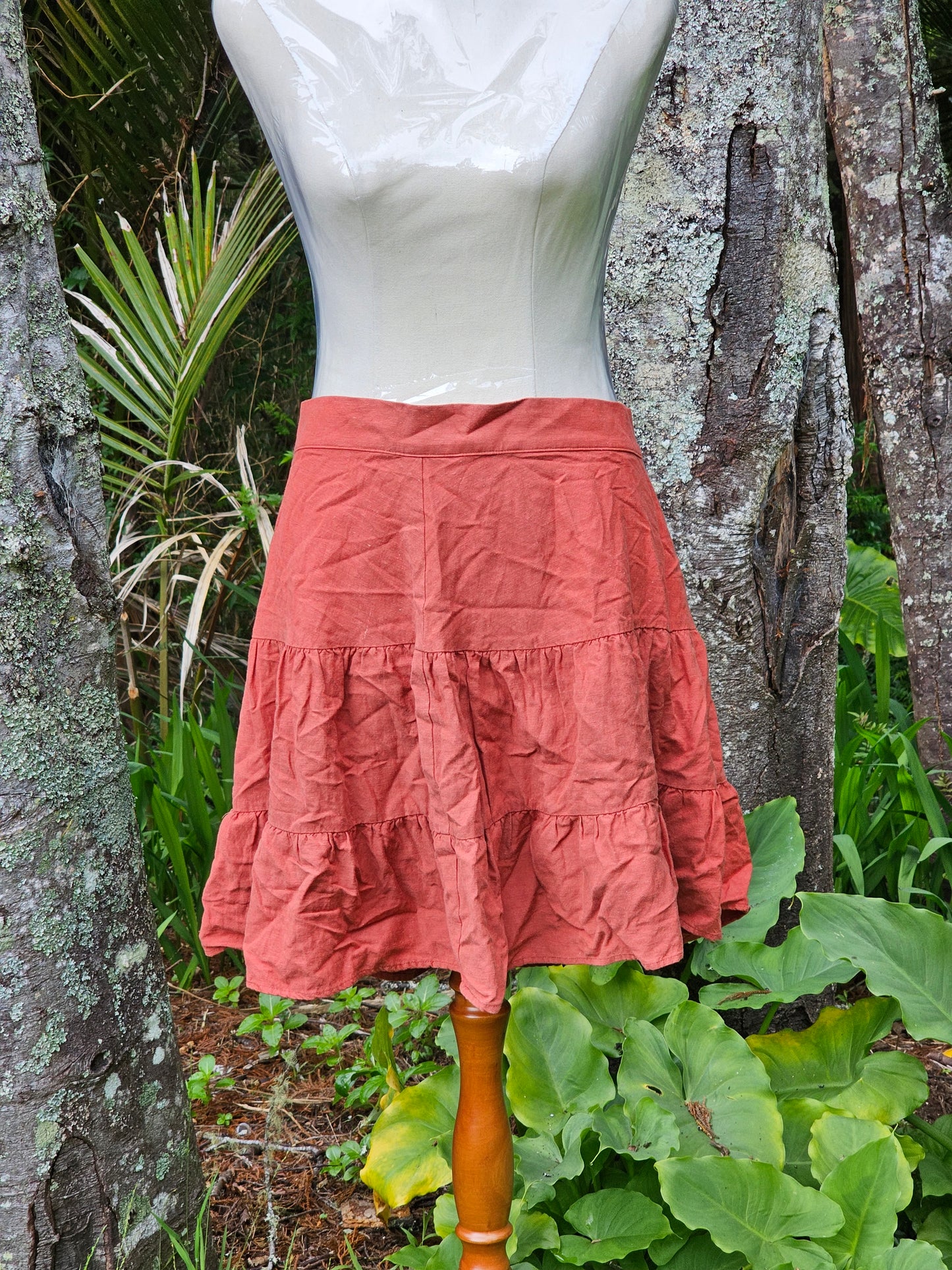 Rhythm Made For Adventure Terracotta Skirt
