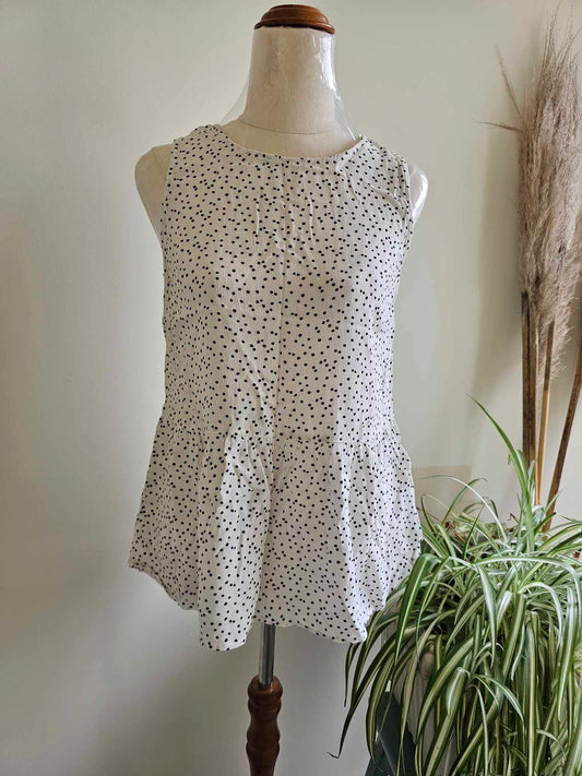 Tu Woman Polka Dot Top