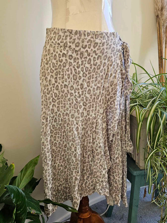 Just Jeans Leopard Skirt