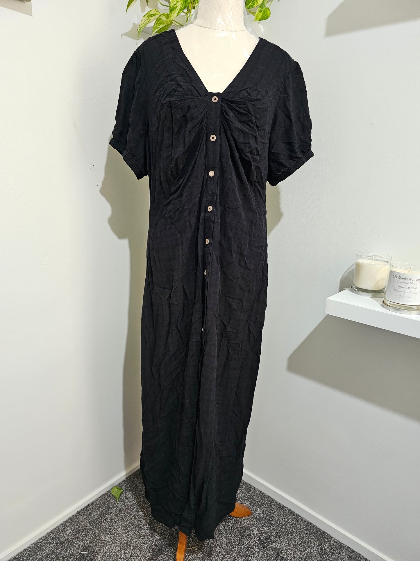 Queen The Label Black Dress