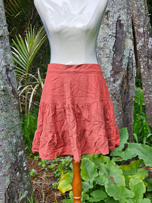 Rhythm Made For Adventure Terracotta Skirt