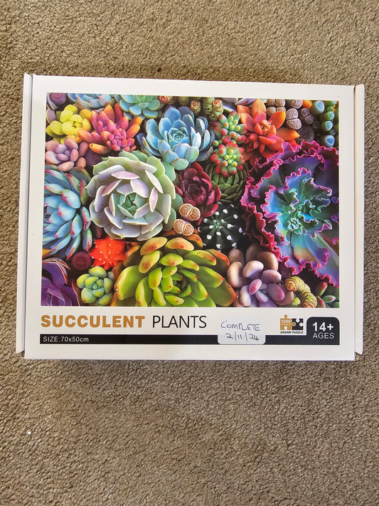Succulent Plants Puzzle